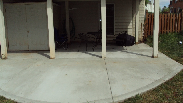 Stamped Concrete Patio